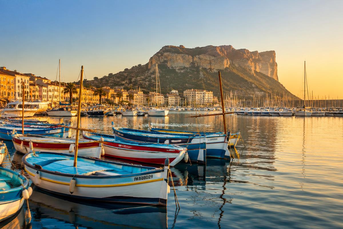 Port de La Ciotat et le Bec de l'Aigle